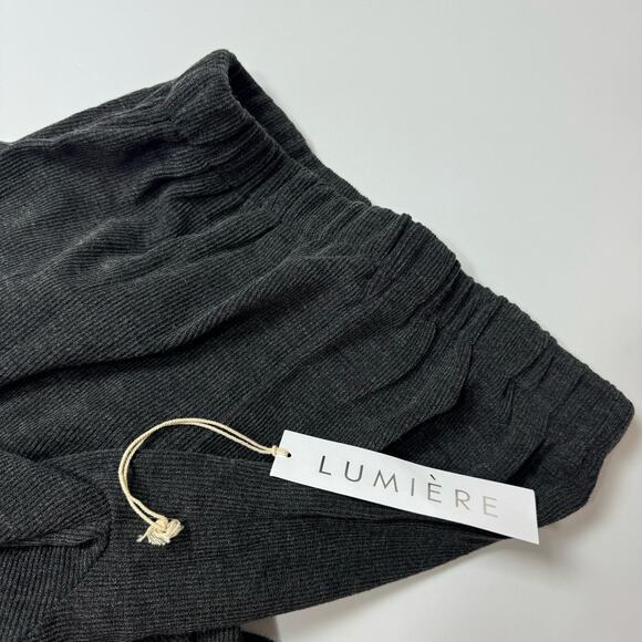 Lumiere Cowl Neck Long Sleeve Two Pocket Pullover Sweater Size Small NWT - Picture 4 of 5